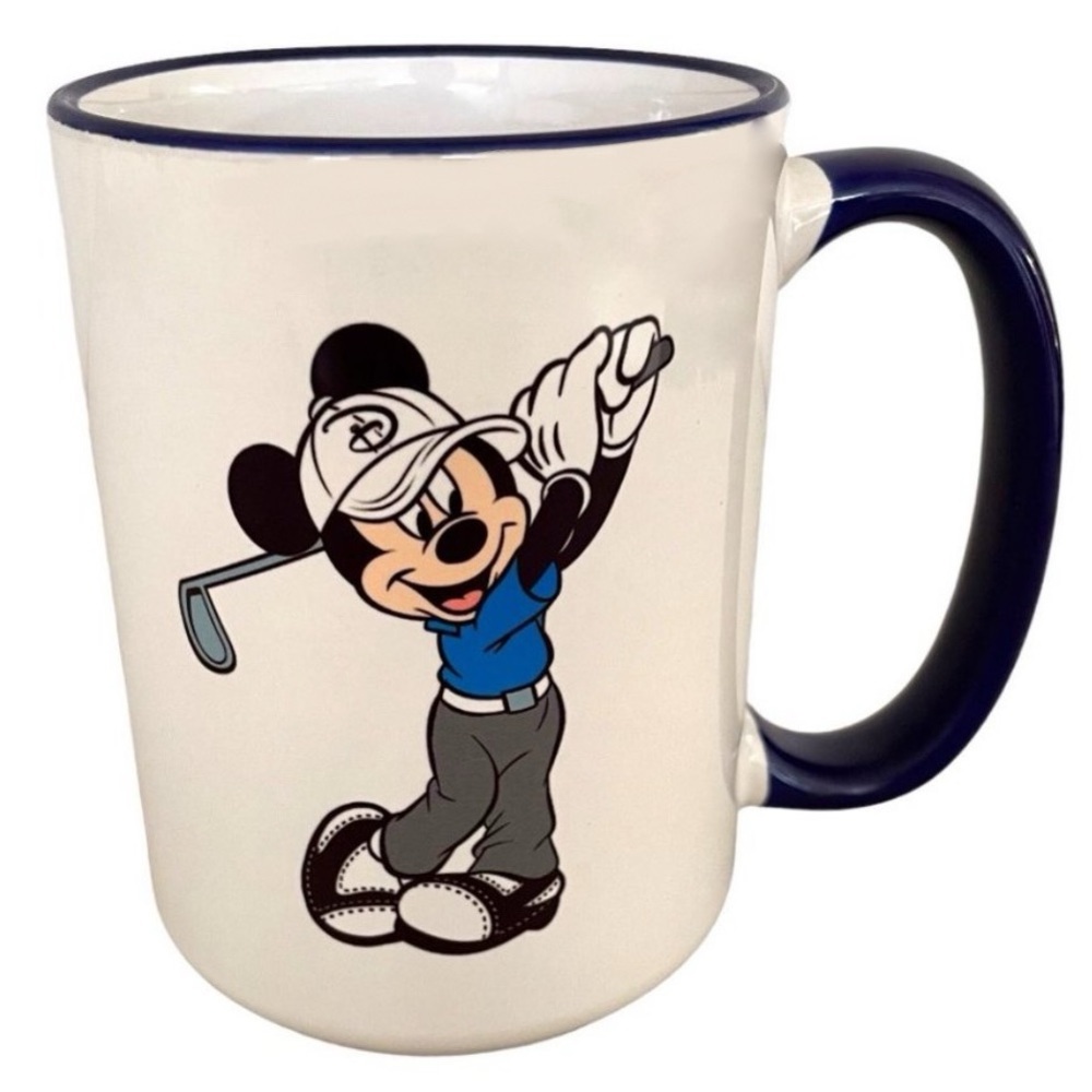 Walt Disney World Resort Golf Mickey Mouse Collectible Coffee or Tea Mug